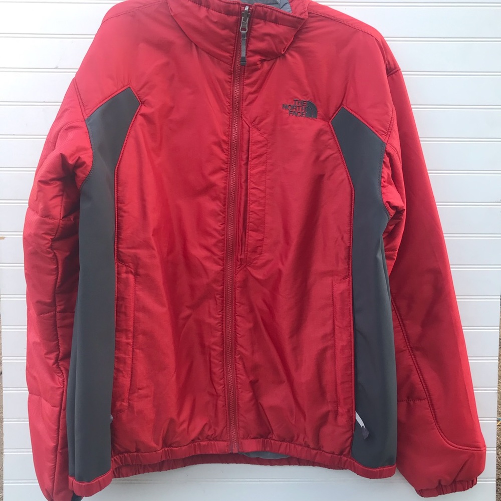 The NorthFace Red & Grey Jacket